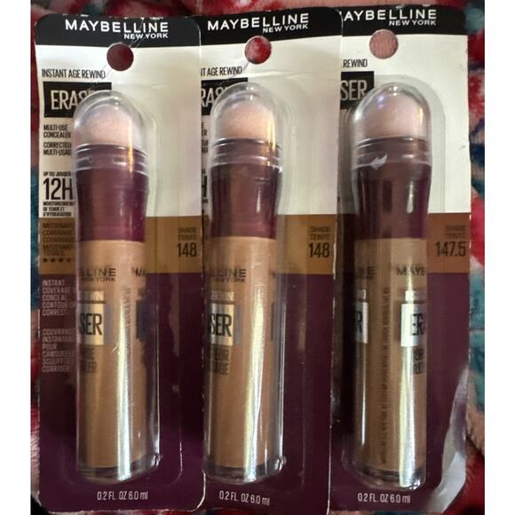 3 - Maybelline New York Instant Age Rewind Eraser Multi Use Concealer 147.5/148 - Picture 1 of 4